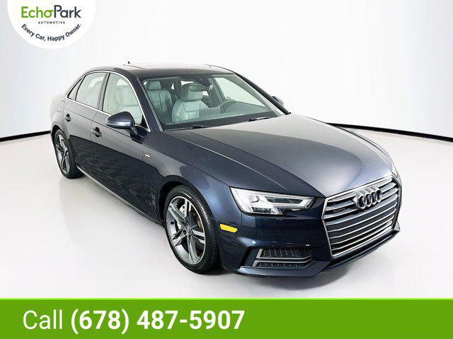 used 2018 Audi A4 car, priced at $19,698