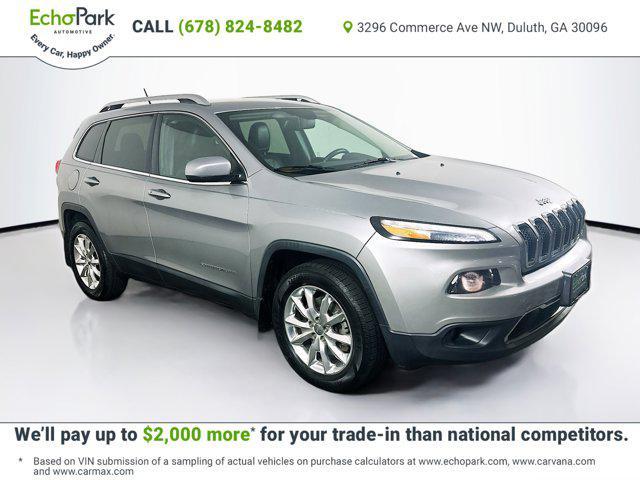 used 2015 Jeep Cherokee car, priced at $10,997