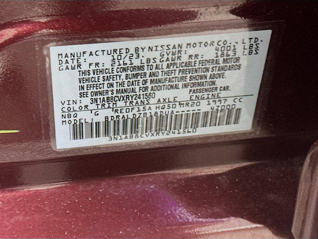 used 2024 Nissan Sentra car, priced at $16,897