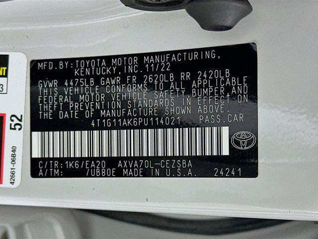 used 2023 Toyota Camry car, priced at $23,897