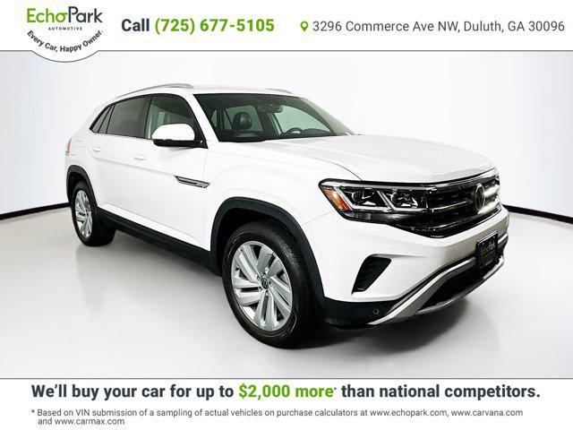 used 2022 Volkswagen Atlas Cross Sport car, priced at $26,788