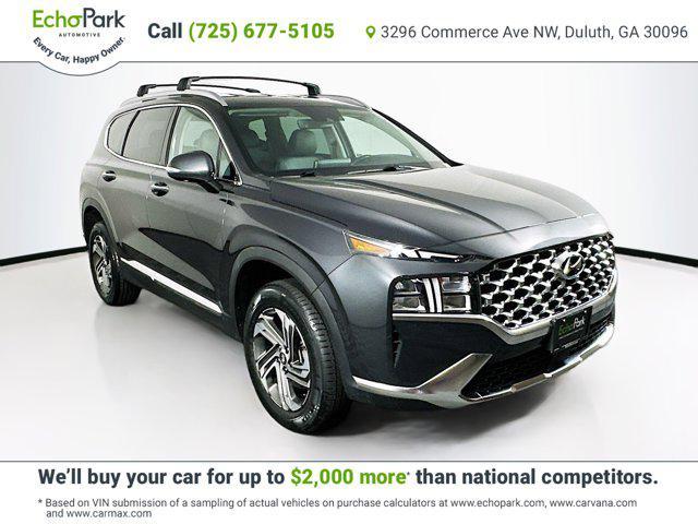 used 2022 Hyundai Santa Fe car, priced at $23,999