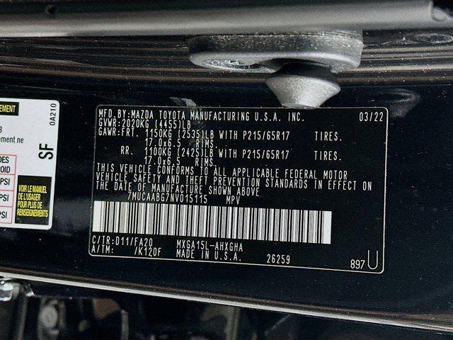 used 2022 Toyota Corolla Cross car, priced at $22,297