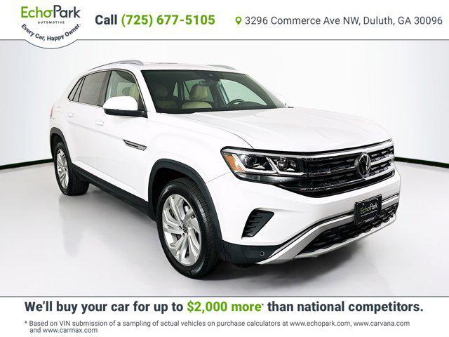 used 2020 Volkswagen Atlas Cross Sport car, priced at $25,798