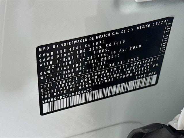 used 2024 Volkswagen Taos car, priced at $19,687
