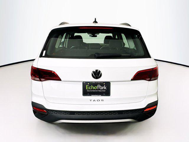 used 2024 Volkswagen Taos car, priced at $19,687