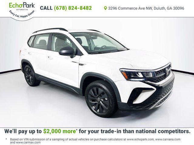 used 2024 Volkswagen Taos car, priced at $19,687
