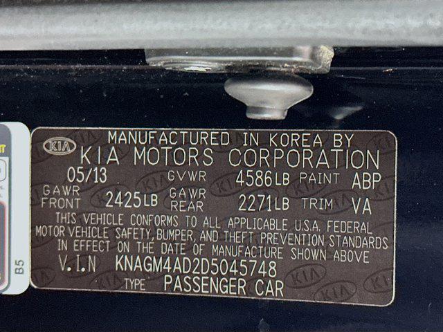 used 2013 Kia Optima Hybrid car, priced at $6,496