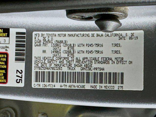 used 2019 Toyota Tacoma car, priced at $29,397