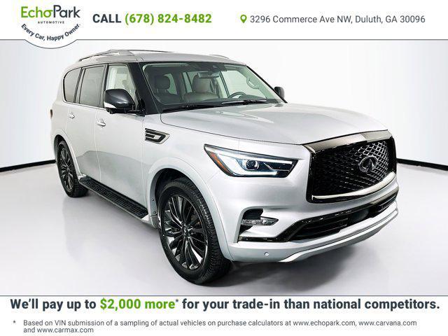 used 2021 INFINITI QX80 car, priced at $32,996