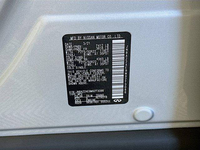 used 2021 INFINITI QX80 car, priced at $32,996