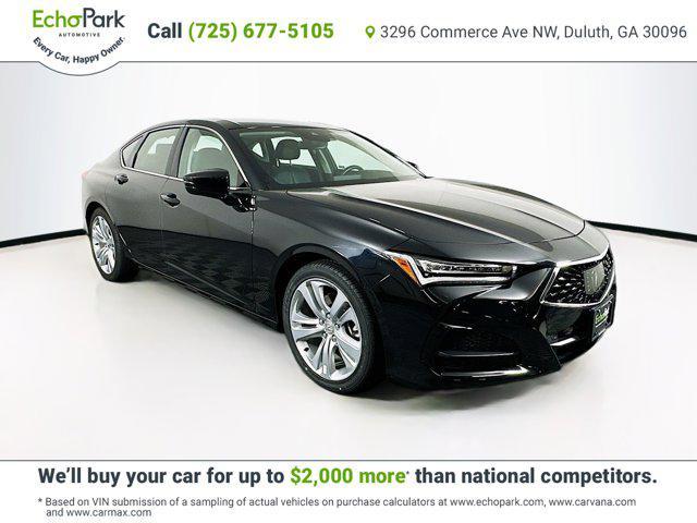 used 2021 Acura TLX car, priced at $26,796