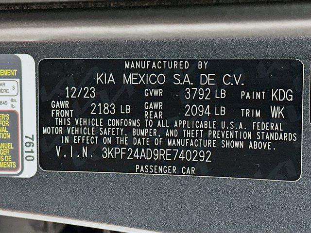 used 2024 Kia Forte car, priced at $15,987
