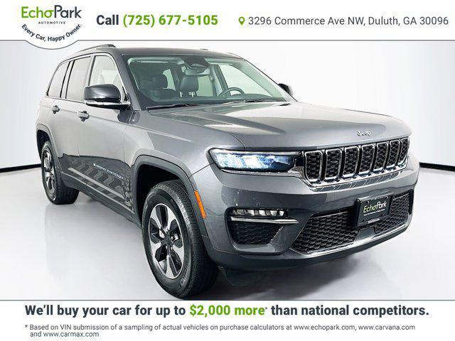 used 2023 Jeep Grand Cherokee 4xe car, priced at $27,498