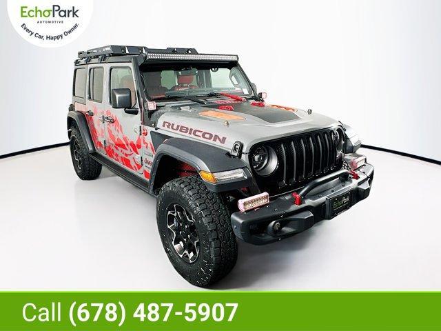 used 2020 Jeep Wrangler Unlimited car, priced at $33,996