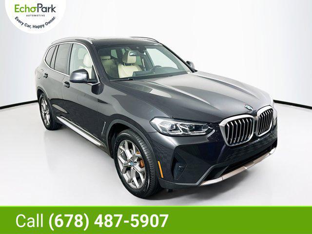 used 2022 BMW X3 car, priced at $29,697