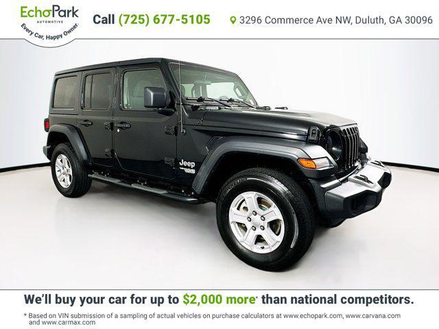 used 2021 Jeep Wrangler Unlimited car, priced at $27,997