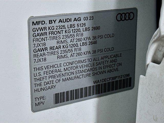 used 2023 Audi Q3 car, priced at $26,998