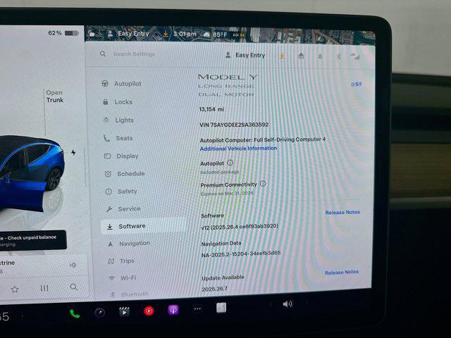 used 2025 Tesla Model Y car, priced at $35,797