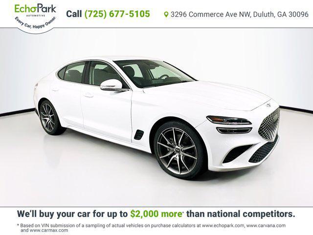 used 2023 Genesis G70 car, priced at $24,397