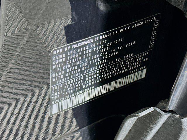 used 2024 Volkswagen Taos car, priced at $18,996