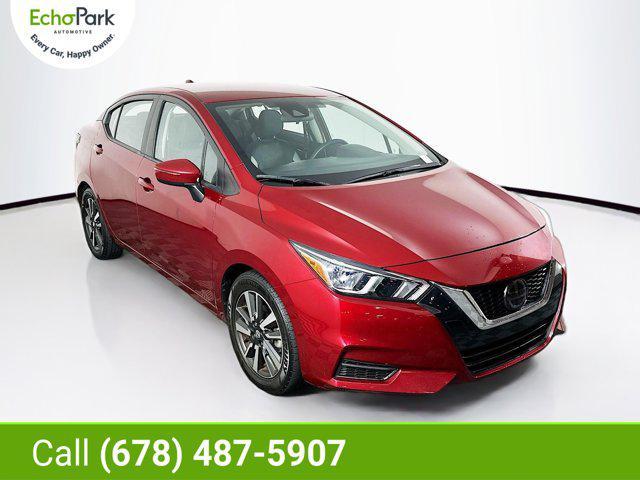 used 2020 Nissan Versa car, priced at $13,999