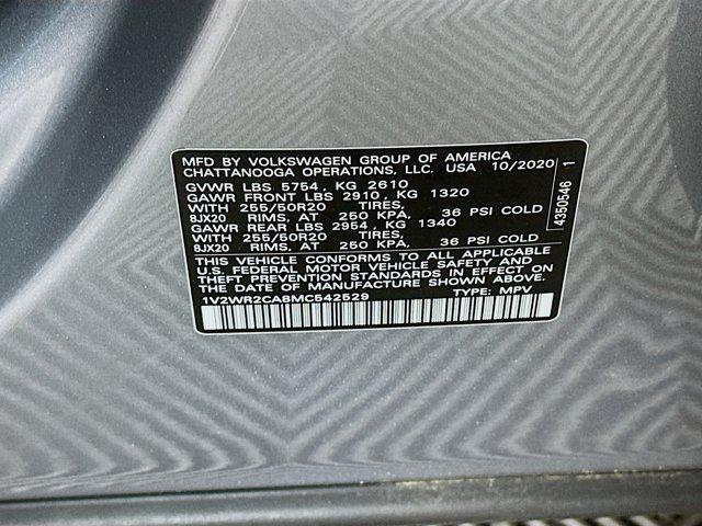 used 2021 Volkswagen Atlas car, priced at $21,699