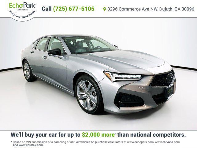 used 2021 Acura TLX car, priced at $27,798