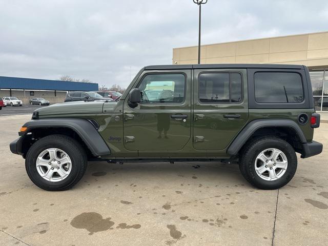 used 2022 Jeep Wrangler Unlimited car, priced at $31,999