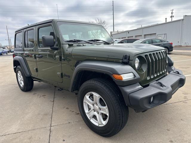 used 2022 Jeep Wrangler Unlimited car, priced at $31,999