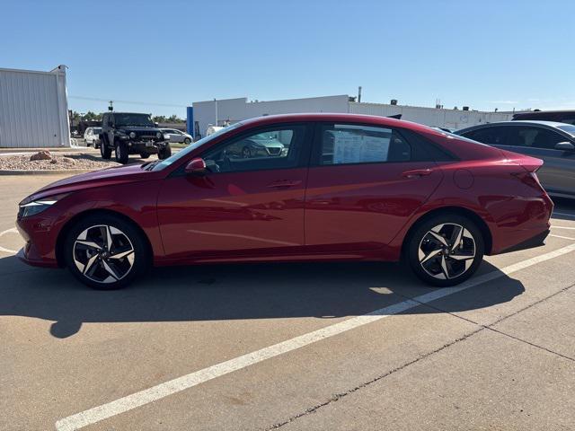 used 2023 Hyundai Elantra car, priced at $23,499