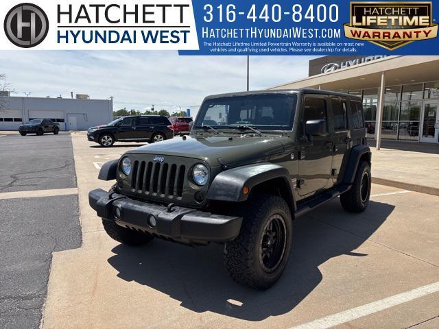 used 2015 Jeep Wrangler Unlimited car, priced at $17,999