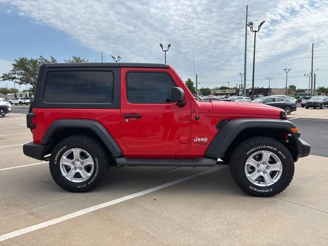used 2018 Jeep Wrangler car, priced at $21,499