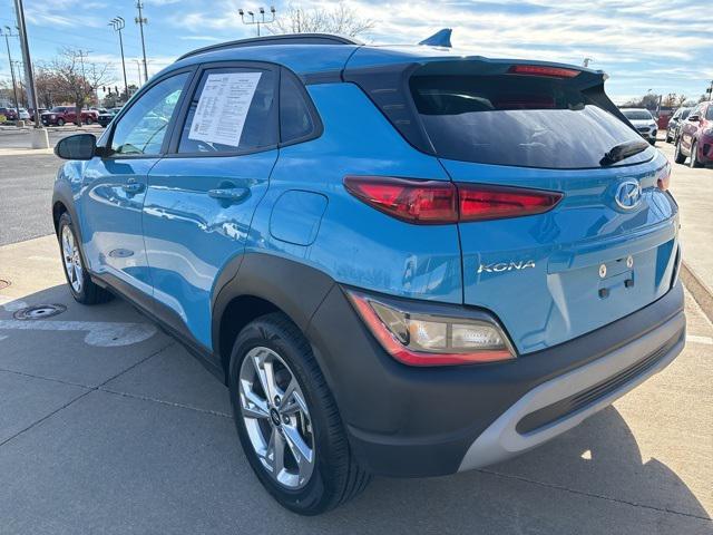 used 2023 Hyundai Kona car, priced at $23,499