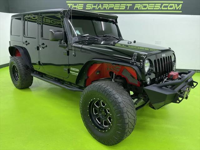 used 2018 Jeep Wrangler JK Unlimited car, priced at $22,988