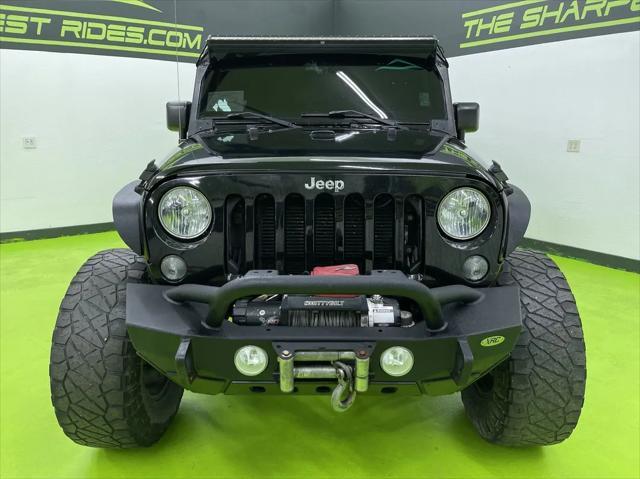 used 2018 Jeep Wrangler JK Unlimited car, priced at $22,988