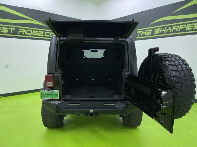 used 2018 Jeep Wrangler JK Unlimited car, priced at $22,988