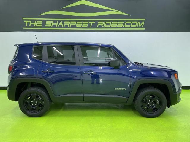 used 2018 Jeep Renegade car, priced at $15,988