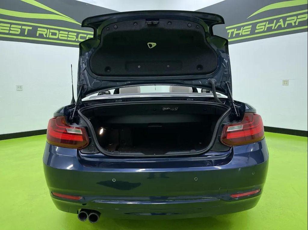 used 2017 BMW 230 car, priced at $13,988