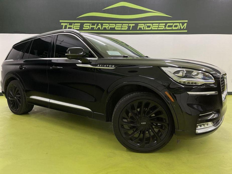 used 2021 Lincoln Aviator car, priced at $40,487