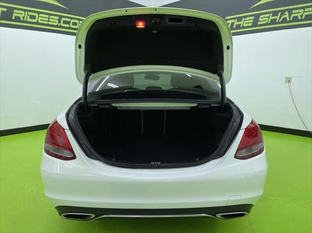 used 2018 Mercedes-Benz C-Class car, priced at $19,988