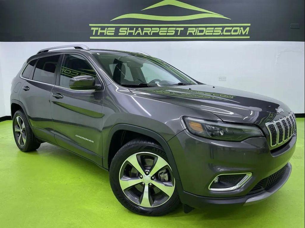 used 2019 Jeep Cherokee car, priced at $14,988