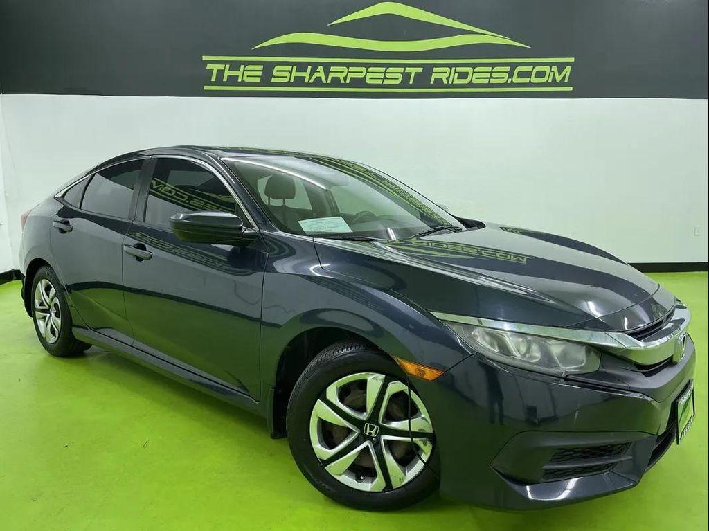 used 2016 Honda Civic car, priced at $13,988