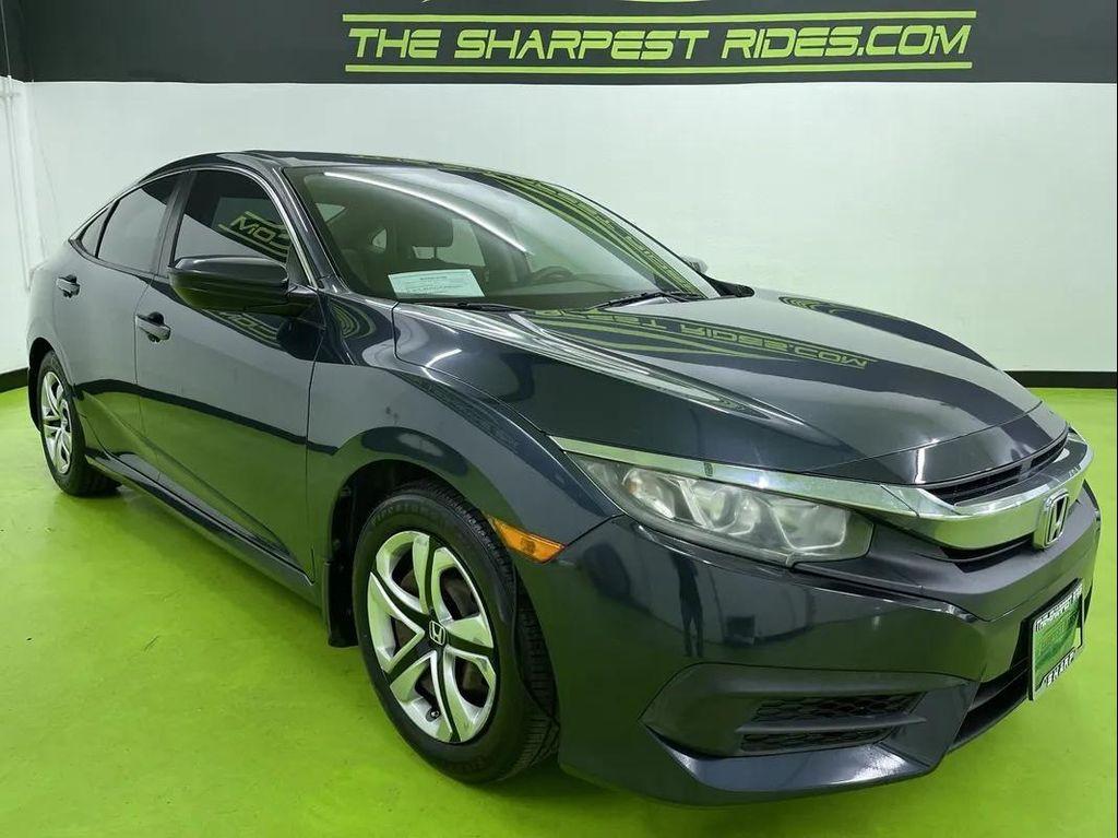used 2016 Honda Civic car, priced at $13,988