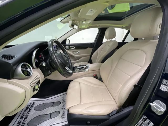used 2015 Mercedes-Benz C-Class car, priced at $13,988