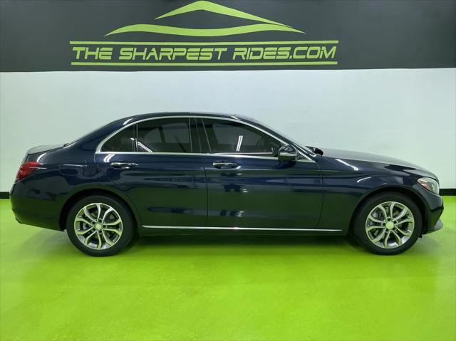 used 2015 Mercedes-Benz C-Class car, priced at $13,988