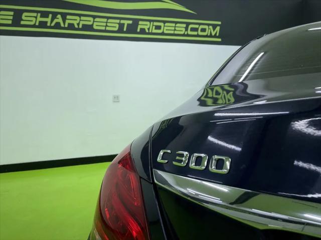 used 2015 Mercedes-Benz C-Class car, priced at $13,988