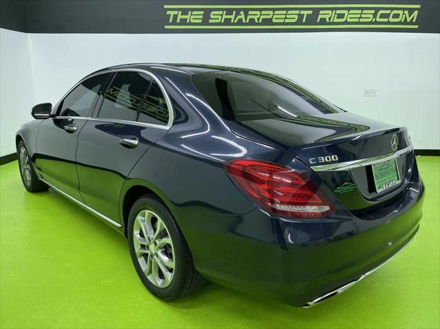 used 2015 Mercedes-Benz C-Class car, priced at $13,988