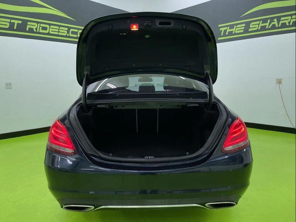 used 2015 Mercedes-Benz C-Class car, priced at $12,988