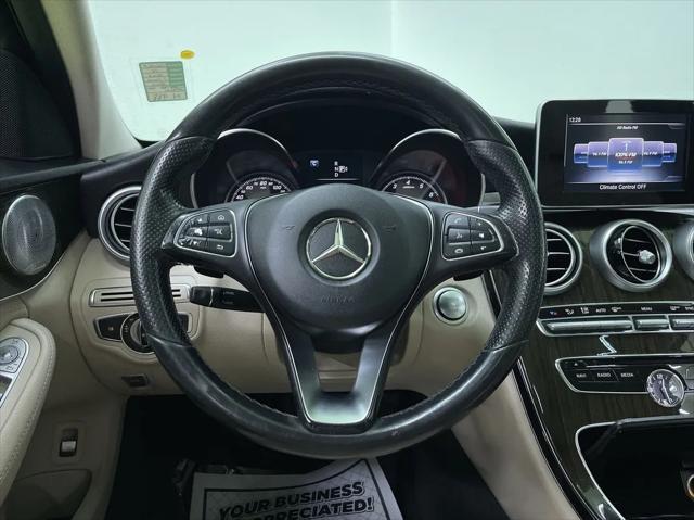 used 2015 Mercedes-Benz C-Class car, priced at $13,988
